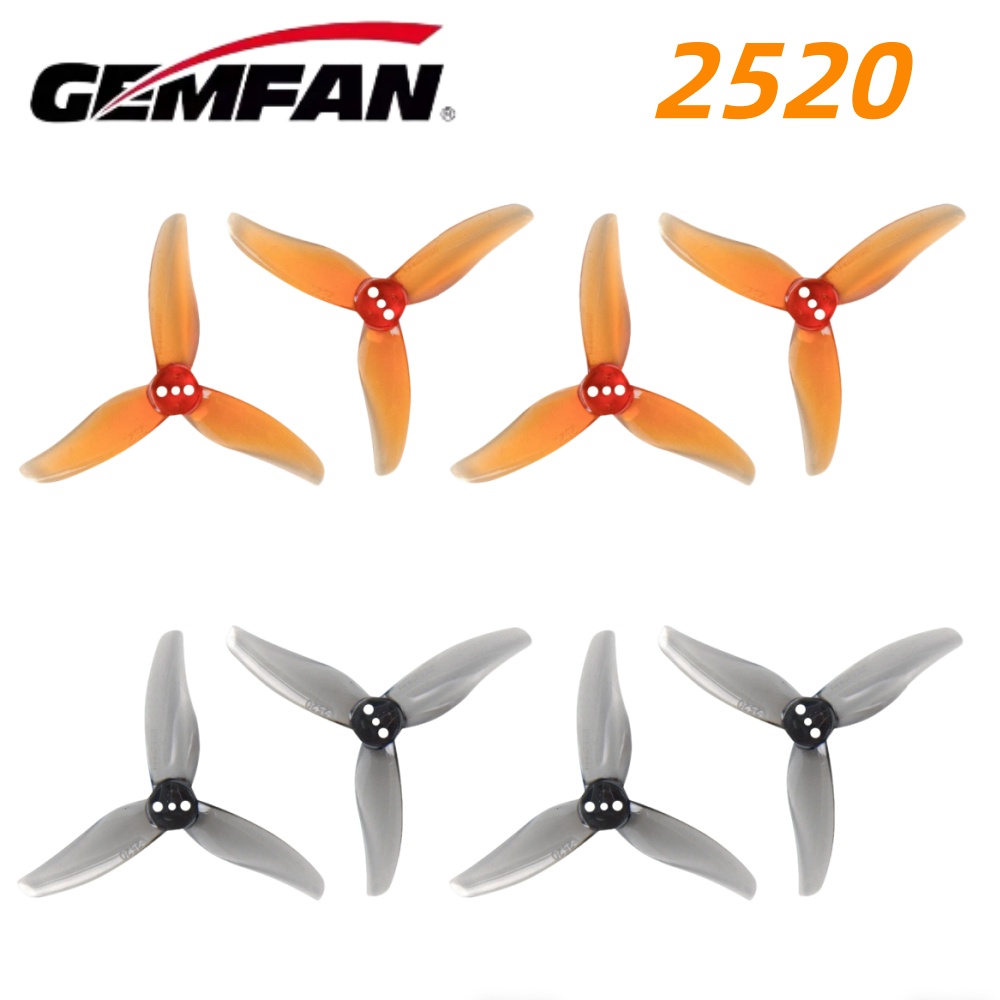 4쌍 Gemfan 허리케인 2520 2.5X2X3 3블 - Drone Propeller 리뷰 및 가격