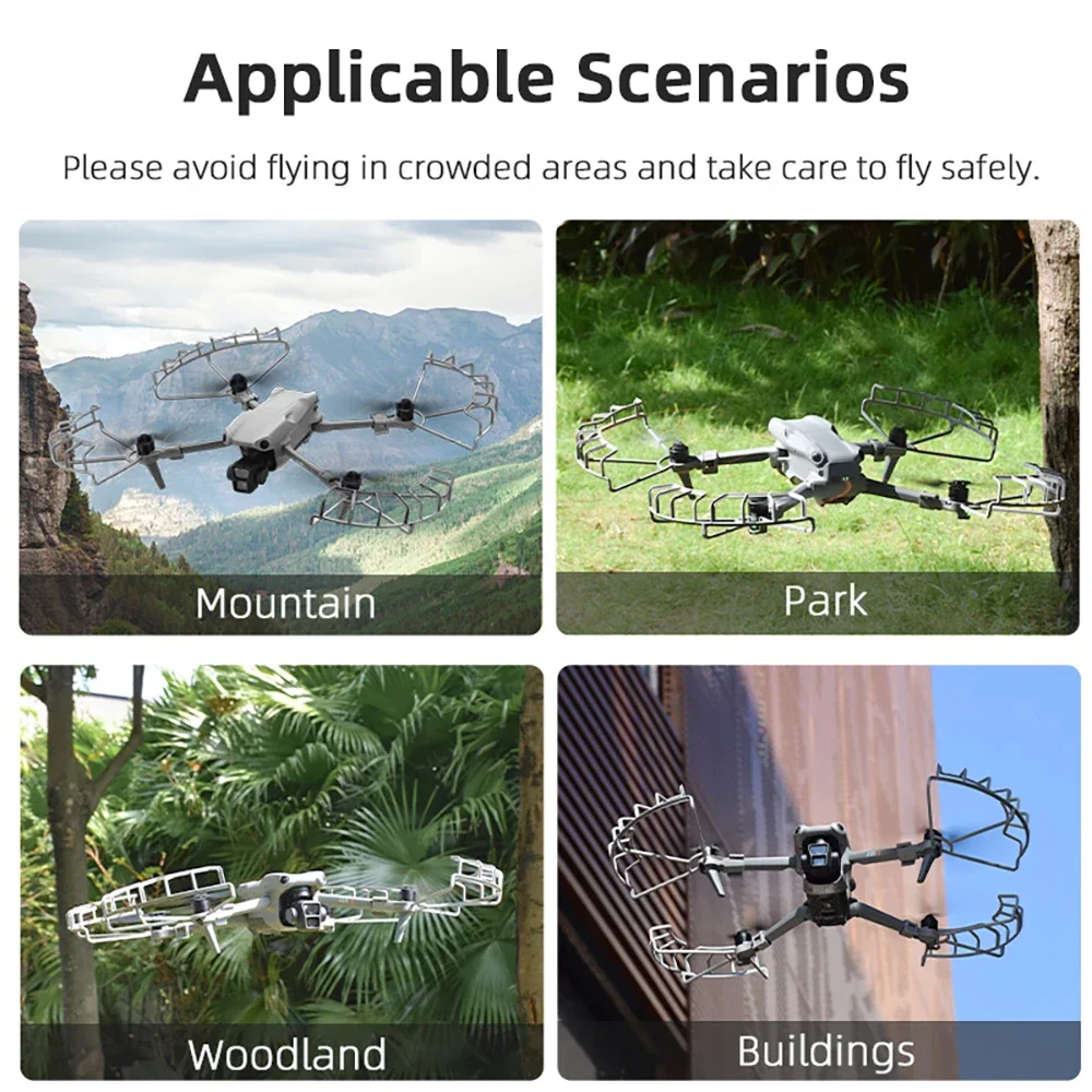 DJI 에어 3S/에어 3 드론용 프로펠러 가드, 프로 - Dji Drone Air 3 리뷰 및 가격